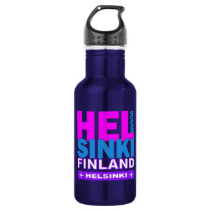 HELSINKI Finnland Edelstahlflasche