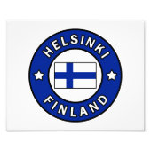 Helsinki Finnland Fotodruck (Vorne)