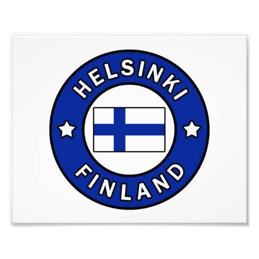 Helsinki Finnland Fotodruck (Vorne)