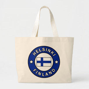 Helsinki Finnland Jumbo Stoffbeutel