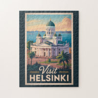 Helsinki Finnland Kathedrale Reise Kunst Vintage