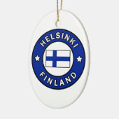 Helsinki Finnland Keramik Ornament (Links)