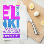 HELSINKI Finnland Küchentücher (Viertel Falte)