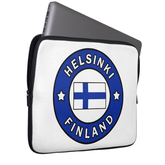Helsinki Finnland Laptopschutzhülle (Vorne Rechts)