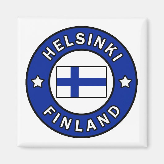 Helsinki Finnland Magnet (Vorne)