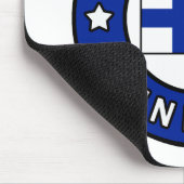 Helsinki Finnland Mousepad (Ecke)
