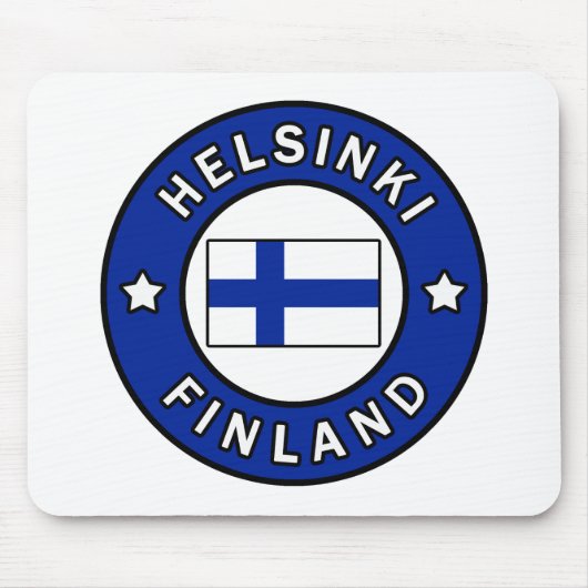 Helsinki Finnland Mousepad (Vorne)