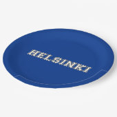 Helsinki Finnland Pappteller (Schrägansicht)