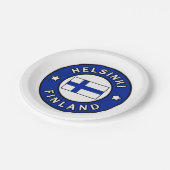 Helsinki Finnland Pappteller (Schrägansicht)