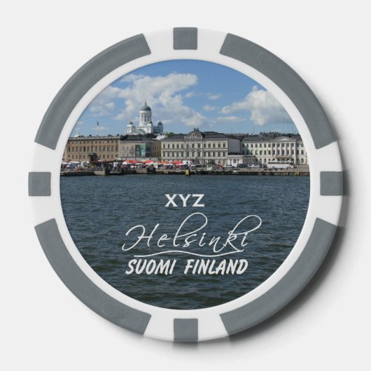 HELSINKI Finnland Poker-Chips Pokerchips (Vorderseite)
