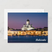Helsinki, Finnland Postkarte (Vorne/Hinten)