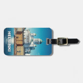 Helsinki Finnland Reise Gepäckanhänger (Vorderseite horizontal)
