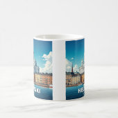 Helsinki Finnland Reise Kaffeetasse (Mittel)