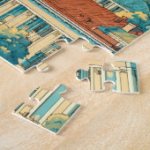 Helsinki Finnland Reise Kunst Vintage Puzzle (Seite)