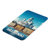 Helsinki Finnland Reise Magnet (Linke Seite)