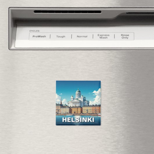 Helsinki Finnland Reise Magnet (In Situ (Geschirrspüler))