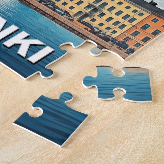 Helsinki Finnland Reise Puzzle (Seite)