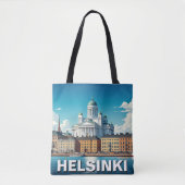 Helsinki Finnland Reise Tasche (Vorderseite)
