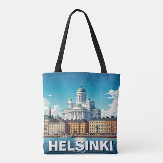 Helsinki Finnland Reise Tasche (Rückseite)