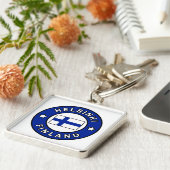 Helsinki Finnland Schlüsselanhänger (Seite)