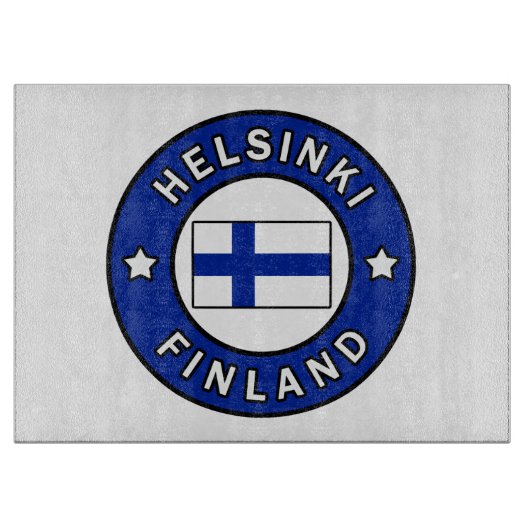 Helsinki Finnland Schneidebrett (Vorderseite)