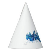 Helsinki Finnland Skyline Blue Partyhütchen (Links)