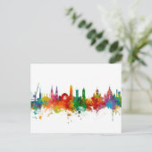 Helsinki Finnland Skyline Postkarte (Stehend Vorderseite)