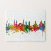 Helsinki Finnland Skyline Puzzle (Horizontal)