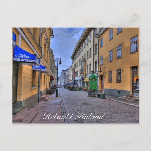 Helsinki Finnland Stadt Szene Postkarte (Vorderseite)
