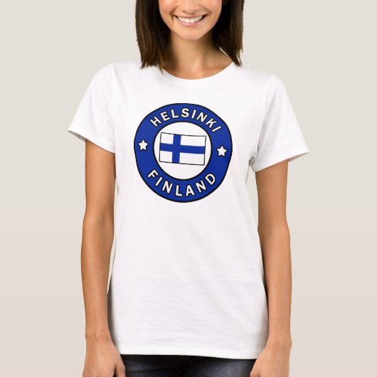 Helsinki Finnland T-Shirt (Vorderseite)