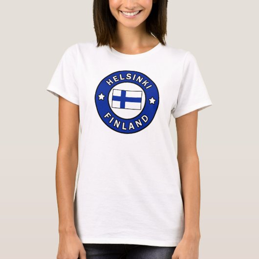 Helsinki Finnland T-Shirt (Vorderseite)