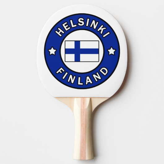 Helsinki Finnland Tischtennis Schläger (Vorderseite)