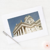 Helsinki Finnland Tuomiokirkko - Lutherische Kathe Rechteckiger Aufkleber (Umschlag)