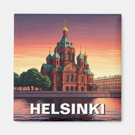 Helsinki Finnland Uspenski Kathedrale Magnet