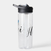 Helsinki Flag im Herzen Finnlands Trinkflasche (Rechts)