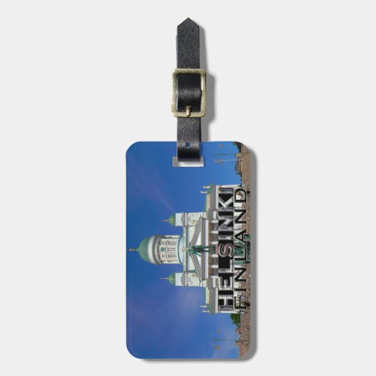 Helsinki Gepäckanhänger (Vorderseite vertikal)