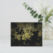 Helsinki Gold Style Art Karte (Stehend Vorderseite)