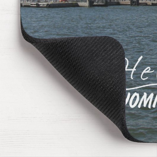 Helsinki-Hafen mousepad (Ecke)
