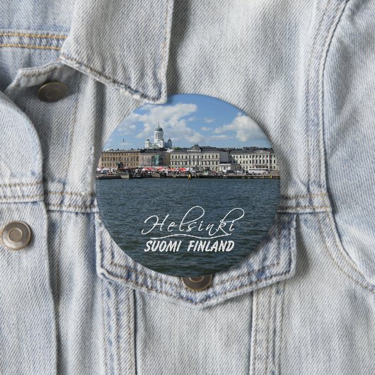 Helsinki-Hafenknopf Button (Beispiel)