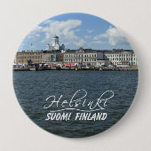 Helsinki-Hafenknopf Button (Vorderseite)
