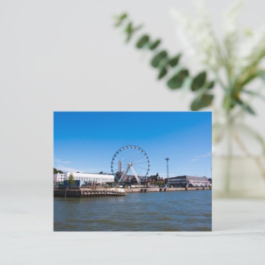 Helsinki Harbor Postkarte (Stehend Vorderseite)