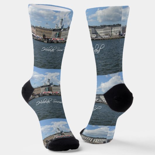 Helsinki Harbor Socken (Gewinkelt)