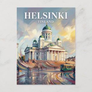Helsinki Kathedrale Finnland Postkarte