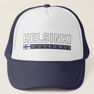 Helsinki Koordinaten Truckerkappe