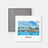 Helsinki Magnet (Vorderseite/Rückseite)