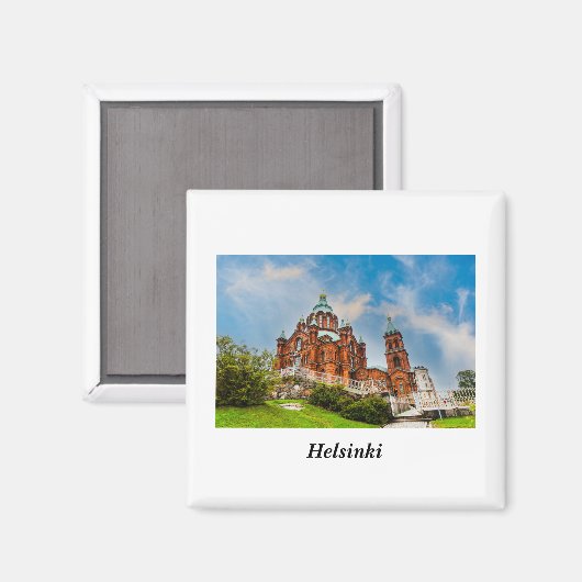 Helsinki Magnet (Vorderseite/Rückseite)