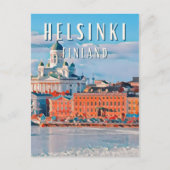 Helsinki (Nordische Architektur) Postkarte (Vorderseite)