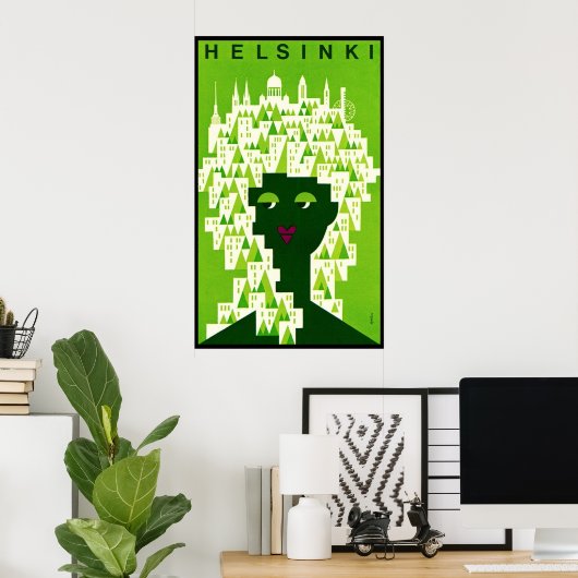 Helsinki Poster (Heimbüro)
