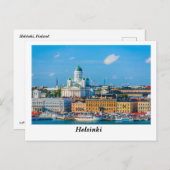 Helsinki Postkarte (Vorne/Hinten)