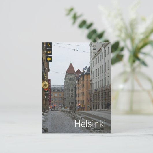 Helsinki Postkarte (Stehend Vorderseite)